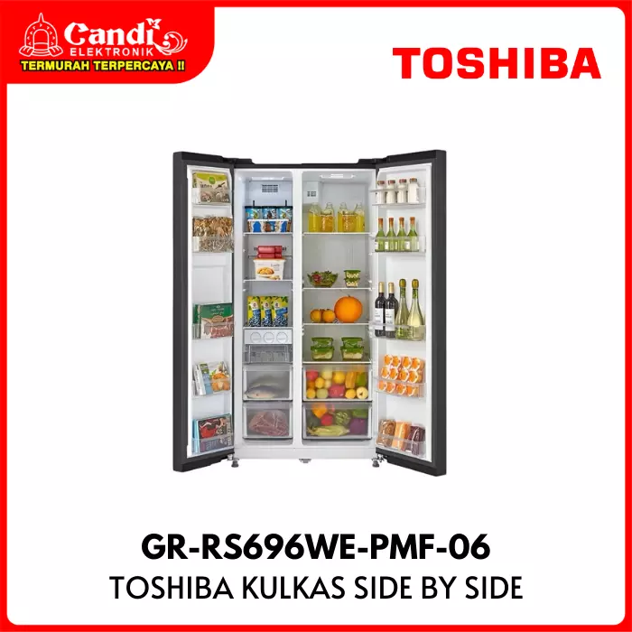 KULKAS SIDE BY SIDE TOSHIBA